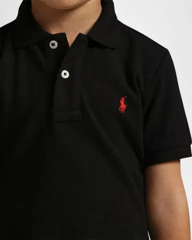 Ralph Lauren Childrenswear Boy 's Short-Sleeve Logo Embroidery Polo Shirt | Thumbnail 5 Ralph Lauren Childrenswear Boy 's Short-Sleeve Logo Embroidery Polo Shirt | Thumbnail 5