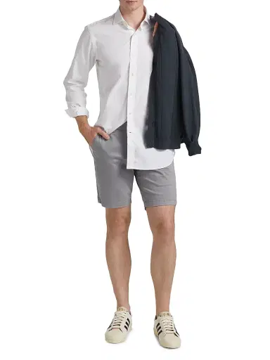 AG Jeans Men's Wanderer Sueded Sateen Shorts - Sulfur Ocean Breeze | Thumbnail 2 AG Jeans Men's Wanderer Sueded Sateen Shorts - Sulfur Ocean Breeze | Thumbnail 2
