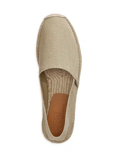 Polo Ralph Lauren Men's Cevio Canvas Espadrilles - Coastal Beige - Size 7 | Thumbnail 4 Polo Ralph Lauren Men's Cevio Canvas Espadrilles - Coastal Beige - Size 7 | Thumbnail 4