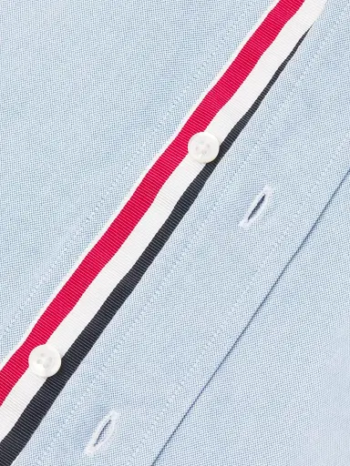 Thom Browne Men's Classic Cotton Oxford Shirt - Light Blue | Thumbnail 6 Thom Browne Men's Classic Cotton Oxford Shirt - Light Blue | Thumbnail 6