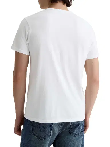 AG Jeans Men's Nick Pocket Crewneck T-Shirt - White | Thumbnail 5 AG Jeans Men's Nick Pocket Crewneck T-Shirt - White | Thumbnail 5
