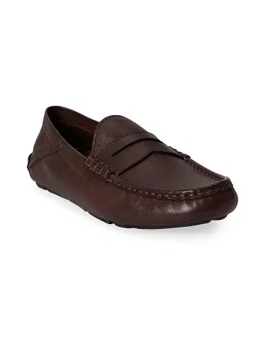 Polo Ralph Lauren Men's Anders Leather Driving Loafers - Dark Brown - Size 9.5 | Thumbnail 2 Polo Ralph Lauren Men's Anders Leather Driving Loafers - Dark Brown - Size 9.5 | Thumbnail 2