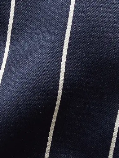 Ralph Lauren Purple Label Men's Striped Silk Tie - Dark Navy | Thumbnail 3 Ralph Lauren Purple Label Men's Striped Silk Tie - Dark Navy | Thumbnail 3