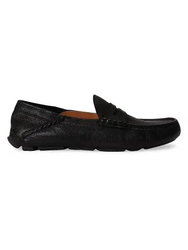 Polo Ralph Lauren Men's Anders Leather Driving Loafers - Black - Size 9 | Thumbnail 1 Polo Ralph Lauren Men's Anders Leather Driving Loafers - Black - Size 9 | Thumbnail 1