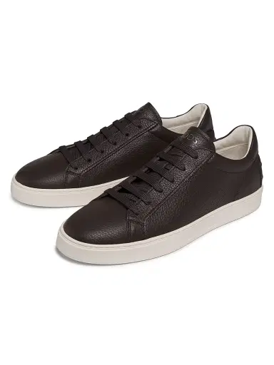 Tod's Men's Moccassino Gomma Leather Sneakers - Caffe | Thumbnail 2 Tod's Men's Moccassino Gomma Leather Sneakers - Caffe | Thumbnail 2
