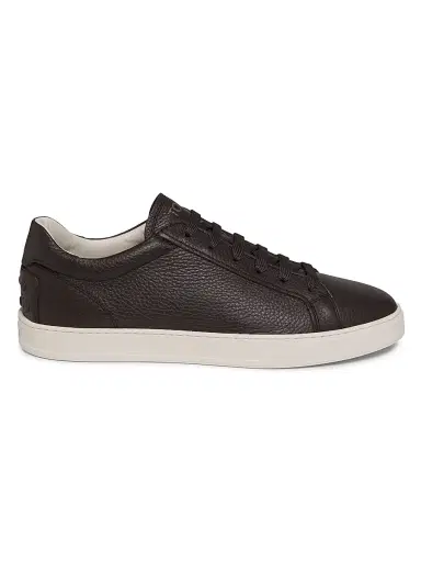 Tod's Men's Moccassino Gomma Leather Sneakers - Caffe | Thumbnail 1 Tod's Men's Moccassino Gomma Leather Sneakers - Caffe | Thumbnail 1