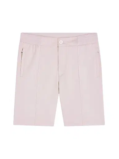 Bugatchi Men's Pleated Soft Touch Shorts - Almond | Thumbnail 1 Bugatchi Men's Pleated Soft Touch Shorts - Almond | Thumbnail 1