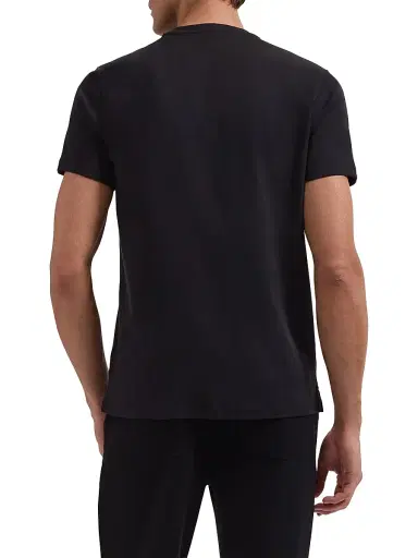 Bugatchi Men's Hank Crewneck Pima Cotton T-Shirt | Thumbnail 4 Bugatchi Men's Hank Crewneck Pima Cotton T-Shirt | Thumbnail 4