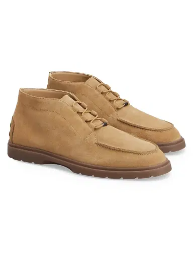 Tod's Men's Suede Desert Boots - Light Beige - Size 9 | Thumbnail 2 Tod's Men's Suede Desert Boots - Light Beige - Size 9 | Thumbnail 2