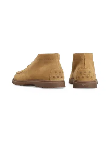 Tod's Men's Suede Desert Boots - Light Beige - Size 9 | Thumbnail 3 Tod's Men's Suede Desert Boots - Light Beige - Size 9 | Thumbnail 3