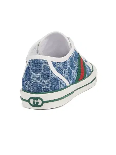 Gucci Women's Tennis 1977 Denim Low-Top Sneakers - Medium Blue | Thumbnail 3 Gucci Women's Tennis 1977 Denim Low-Top Sneakers - Medium Blue | Thumbnail 3