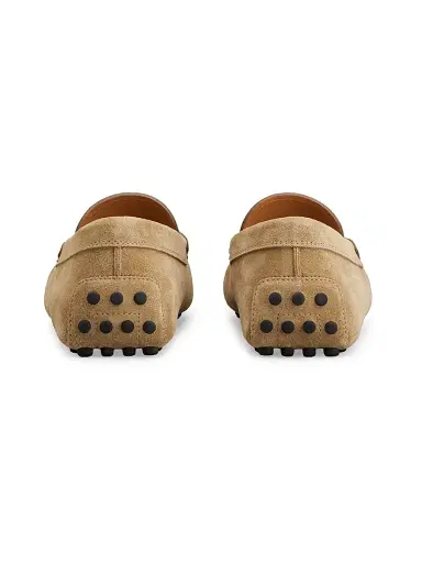 Tod's Men's Mocassino Gommino Suede Driving Loafers - Light Beige - Size 14 | Thumbnail 3 Tod's Men's Mocassino Gommino Suede Driving Loafers - Light Beige - Size 14 | Thumbnail 3