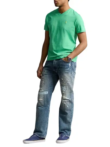 Polo Ralph Lauren Men's Logo Cotton T-Shirt - Classic Kelly | Thumbnail 2 Polo Ralph Lauren Men's Logo Cotton T-Shirt - Classic Kelly | Thumbnail 2