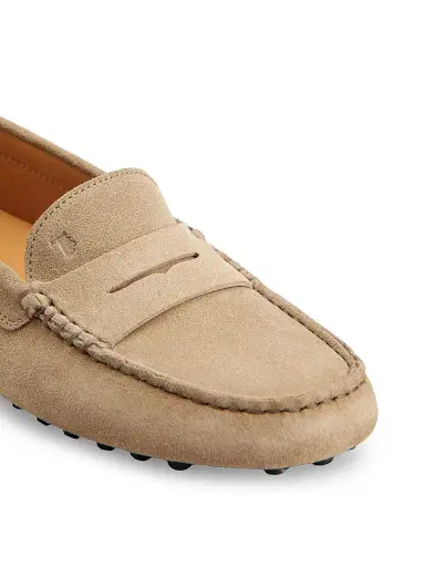 Tod's Women's Gommino Suede Driving Loafers - Tabacco Chiaro - Size 10 | Thumbnail 6 Tod's Women's Gommino Suede Driving Loafers - Tabacco Chiaro - Size 10 | Thumbnail 6