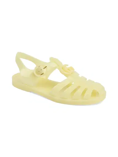 Gucci Women's Cut-Out Jelly Fisherman Sandals - Orange - Size 11 | Thumbnail 2 Gucci Women's Cut-Out Jelly Fisherman Sandals - Orange - Size 11 | Thumbnail 2