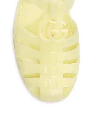 Gucci Women's Cut-Out Jelly Fisherman Sandals - Orange - Size 11 | Thumbnail 5 Gucci Women's Cut-Out Jelly Fisherman Sandals - Orange - Size 11 | Thumbnail 5