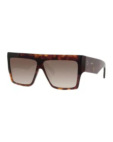 Celine Men's Chunky Rectangle Gradient Havana Sunglasses | Thumbnail 1 Celine Men's Chunky Rectangle Gradient Havana Sunglasses | Thumbnail 1