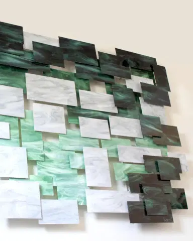 Karo Studios Malachite Medium Wall Sculpture | Thumbnail 2 Karo Studios Malachite Medium Wall Sculpture | Thumbnail 2