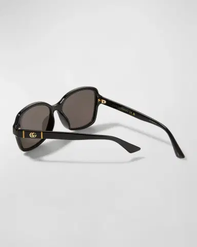 Gucci Square Monochromatic Sunglasses | Thumbnail 2 Gucci Square Monochromatic Sunglasses | Thumbnail 2