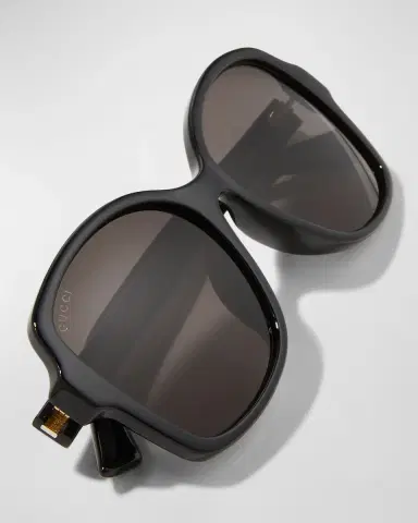 Gucci Square Monochromatic Sunglasses | Thumbnail 4 Gucci Square Monochromatic Sunglasses | Thumbnail 4