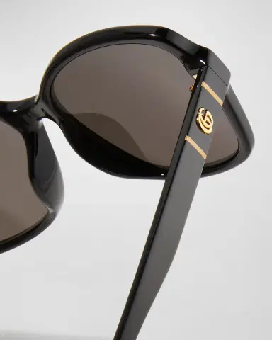 Gucci Square Monochromatic Sunglasses | Thumbnail 5 Gucci Square Monochromatic Sunglasses | Thumbnail 5