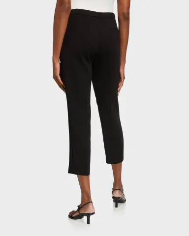 Theory Treeca Cropped Pull-On Pants | Thumbnail 2 Theory Treeca Cropped Pull-On Pants | Thumbnail 2