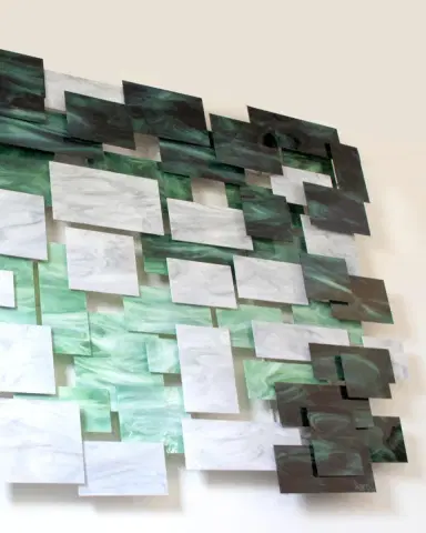 Karo Studios Malachite Large Wall Sculpture | Thumbnail 2 Karo Studios Malachite Large Wall Sculpture | Thumbnail 2