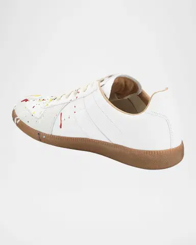 Maison Margiela Men's Replica Paint-Splatter Sneakers | Thumbnail 3 Maison Margiela Men's Replica Paint-Splatter Sneakers | Thumbnail 3