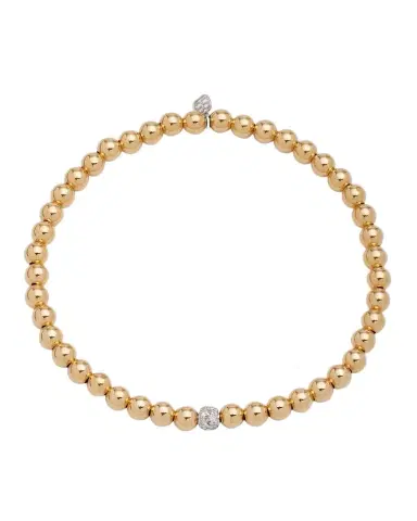 Sydney Evan 14k White Gold Diamond Bead Ball Bracelet | Thumbnail 1 Sydney Evan 14k White Gold Diamond Bead Ball Bracelet | Thumbnail 1