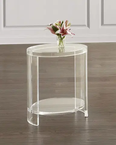 Interlude Home Marcel Acrylic Side Table | Thumbnail 1 Interlude Home Marcel Acrylic Side Table | Thumbnail 1