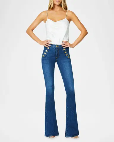 Ramy Brook Helena Mid-Rise Flare Jeans | Thumbnail 2 Ramy Brook Helena Mid-Rise Flare Jeans | Thumbnail 2