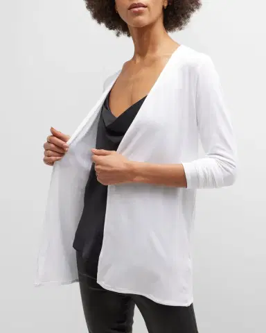 Majestic Filatures Soft Touch Open-Front Cardigan | Thumbnail 7 Majestic Filatures Soft Touch Open-Front Cardigan | Thumbnail 7