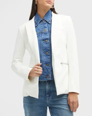 Veronica Beard Slate Denim Dickey | Thumbnail 3 Veronica Beard Slate Denim Dickey | Thumbnail 3