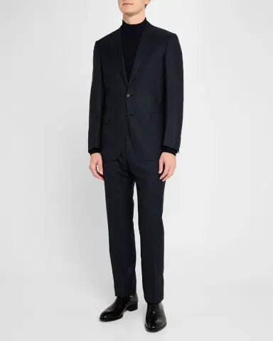 Brioni Men's Brunico Solid Two-Piece Suit | Thumbnail 2 Brioni Men's Brunico Solid Two-Piece Suit | Thumbnail 2