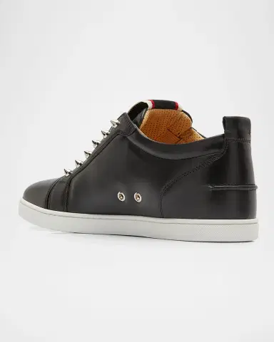 Christian Louboutin Men's F. A.V. Fique A Vontade Spiked Leather Slip-On Sneakers | Thumbnail 4 Christian Louboutin Men's F. A.V. Fique A Vontade Spiked Leather Slip-On Sneakers | Thumbnail 4