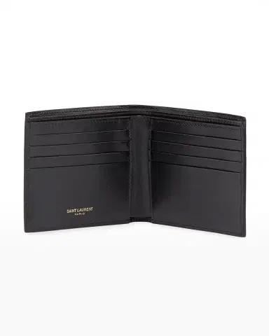 Saint Laurent Men 's YSL East-West Logo Bi-Fold Wallet | Thumbnail 2 Saint Laurent Men 's YSL East-West Logo Bi-Fold Wallet | Thumbnail 2