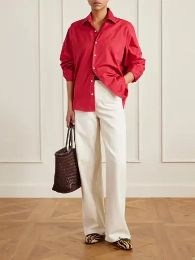 Comme Si Cotton-poplin Shirt | Thumbnail 2 Comme Si Cotton-poplin Shirt | Thumbnail 2