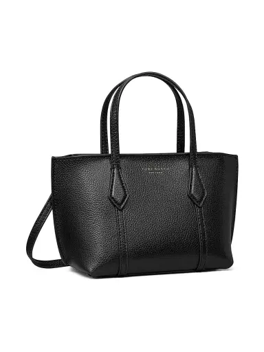 Tory Burch Women's Mini Perry Leather Tote Bag | Thumbnail 5 Tory Burch Women's Mini Perry Leather Tote Bag | Thumbnail 5