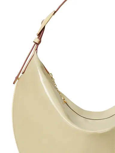 Tory Burch Women's Balloon Patent Leather Shoulder Bag - Palo Santo | Thumbnail 5 Tory Burch Women's Balloon Patent Leather Shoulder Bag - Palo Santo | Thumbnail 5