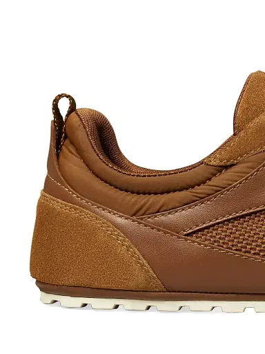 Tory Burch Women's Field Leather Sneakers - Cognac Brown - Size 9.5 | Thumbnail 4 Tory Burch Women's Field Leather Sneakers - Cognac Brown - Size 9.5 | Thumbnail 4