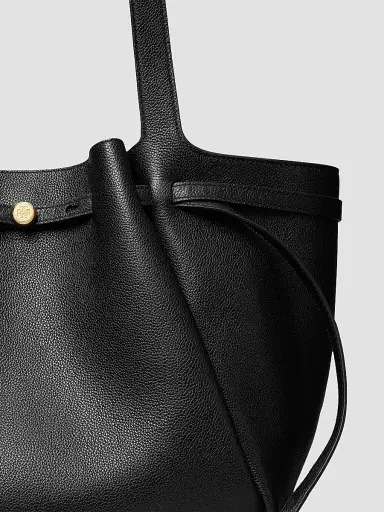 Tory Burch Women's Romy Pebbled Leather Tote Bag | Thumbnail 6 Tory Burch Women's Romy Pebbled Leather Tote Bag | Thumbnail 6