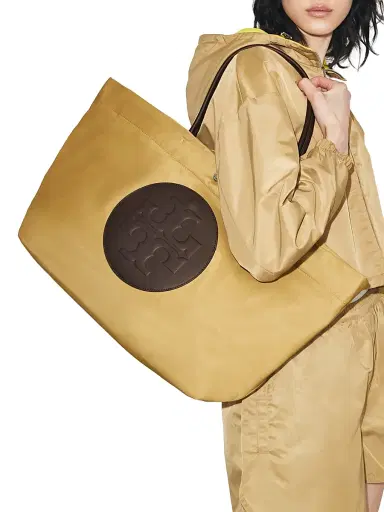 Tory Burch Women's Ella Logo Reversible Tote Bag | Thumbnail 2 Tory Burch Women's Ella Logo Reversible Tote Bag | Thumbnail 2