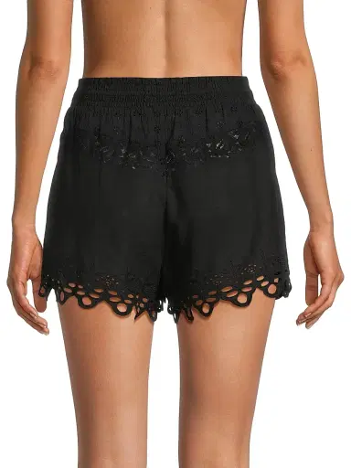 Ramy Brook Women's Diane Cotton Cover-Up Shorts | Thumbnail 5 Ramy Brook Women's Diane Cotton Cover-Up Shorts | Thumbnail 5