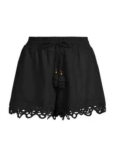 Ramy Brook Women's Diane Cotton Cover-Up Shorts | Thumbnail 1 Ramy Brook Women's Diane Cotton Cover-Up Shorts | Thumbnail 1