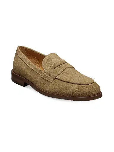 Allen Edmonds Men's Como Suede Penny Loafers | Thumbnail 2 Allen Edmonds Men's Como Suede Penny Loafers | Thumbnail 2