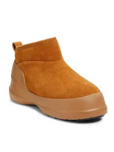 Moon Boot Men's Luna Suede Boots - Cognac - Size 10.5 | Thumbnail 2 Moon Boot Men's Luna Suede Boots - Cognac - Size 10.5 | Thumbnail 2