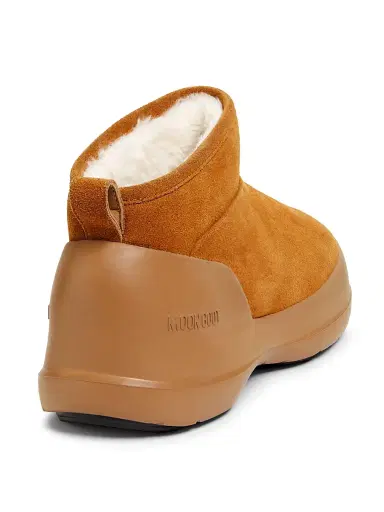 Moon Boot Men's Luna Suede Boots - Cognac - Size 10.5 | Thumbnail 3 Moon Boot Men's Luna Suede Boots - Cognac - Size 10.5 | Thumbnail 3