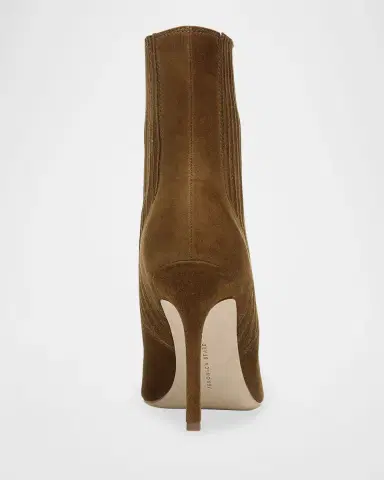 Veronica Beard 95mm Lisa Suede Stiletto Ankle Booties | Thumbnail 3 Veronica Beard 95mm Lisa Suede Stiletto Ankle Booties | Thumbnail 3