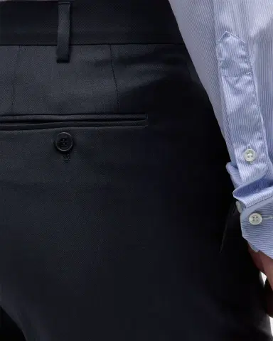 Brioni Men 's Tigulli Solid Wool Trousers | Thumbnail 6 Brioni Men 's Tigulli Solid Wool Trousers | Thumbnail 6