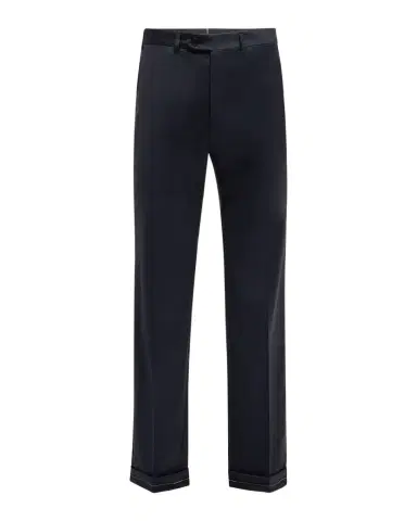 Brioni Men 's Tigulli Solid Wool Trousers | Thumbnail 1 Brioni Men 's Tigulli Solid Wool Trousers | Thumbnail 1